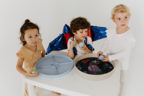 Niebieska tacka sensoryczna Jellystone Play Tray 2w1 kosmos