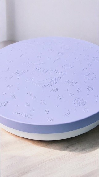 Fioletowa tacka sensoryczna Jellystone Play Tray 2w1