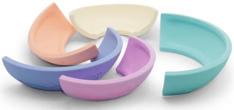 Pastelowa Tęcza sensoryczna Jellystone Over the Rainbow, 5 elementów dół