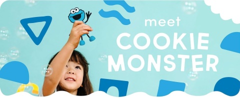meet cookie monster glo pals