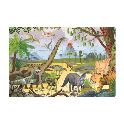Puzzle Apli Kids świecące w ciemności - Dinozaury 4+ cała układanka