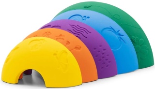 Układanka sensoryczna - Kolorowa tęcza Jellystone Over the rainbow Bright