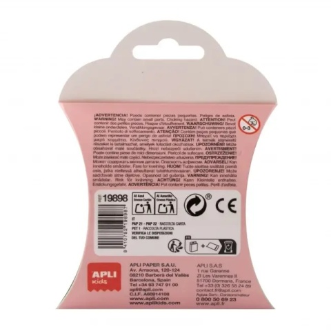 Zestaw do robienia bransoletek Apli Kids - Gwiazda tył opakowania