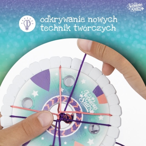 Zestaw do robienia bransoletek – bransoletki przyjaźni - Nebulous Stars - Coralia nowe techniki twórcze