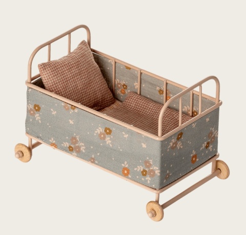 Łóżko niemowlęce dla Myszek Maileg - powder