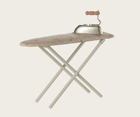 Deska do prasowania z żelazkiem Maileg off white - duża