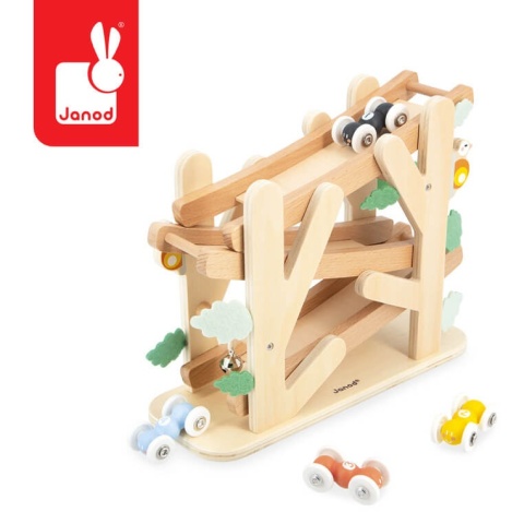 Drewniana Rampa wyścigowa dla mrówek Janod Sweet Cocoon