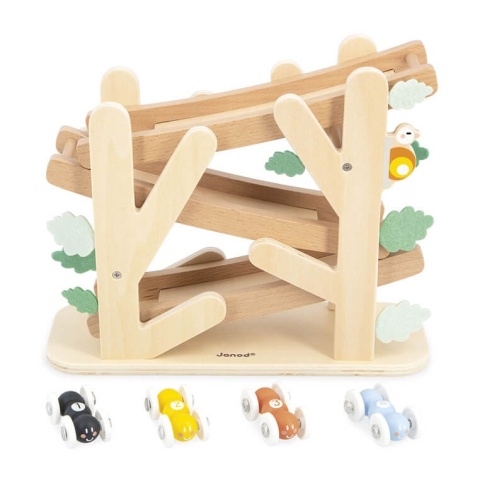 Drewniana Rampa wyścigowa dla mrówek Janod Sweet Cocoon  przód