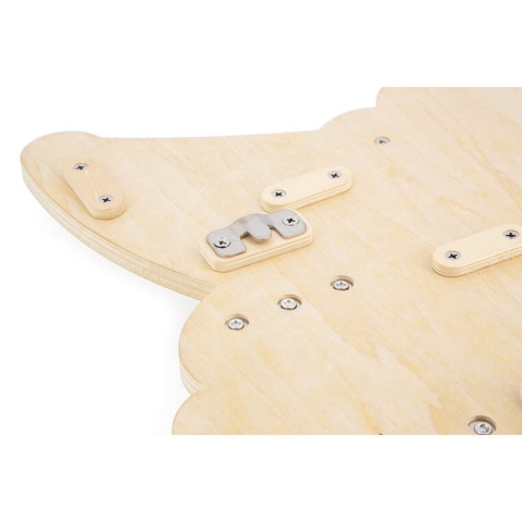 Drewniana tablica manipulacyjna Janod Krokodyl Tropik uchwyt