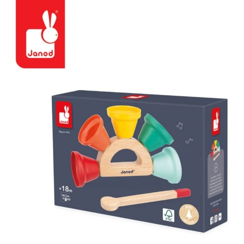 Dzwoneczki janczary Janod Gioia w opakowaniu