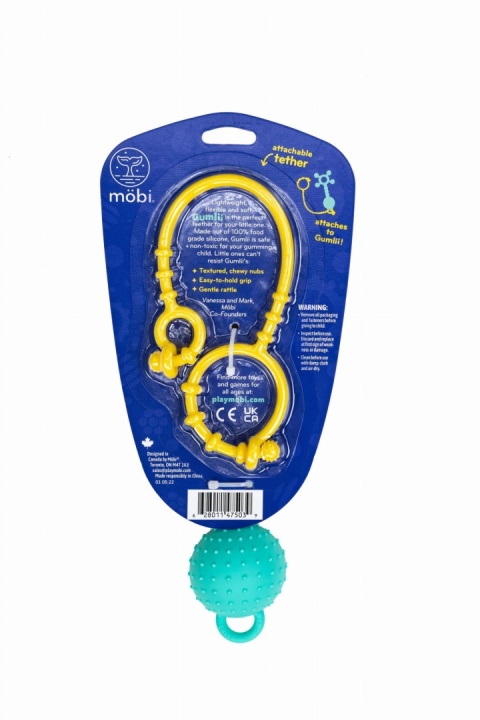 Gryzak z Grzechotką MÖBI Gumlii pudełko