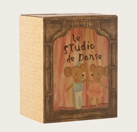 Myszki baletowe w studiu tańca Maileg - Młodsza siostra i Młodszy brat opakowanie