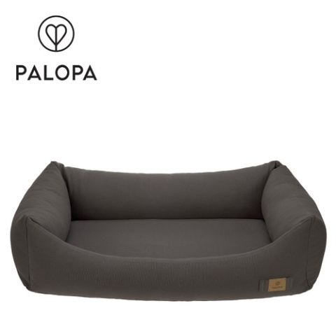 PALOPA Legowisko dla psa bawełniane Fred anthracite L