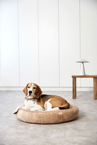 PALOPA Okrągłe legowisko donut dla psa Fippa humus M-L