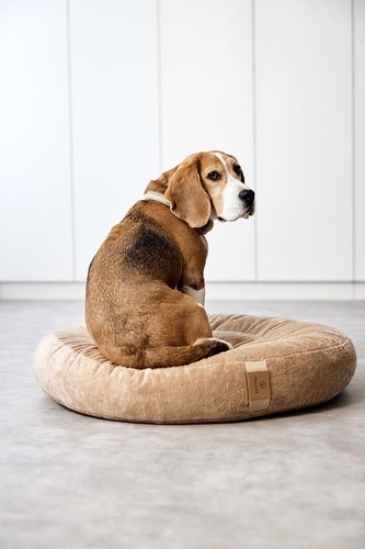 PALOPA Okrągłe legowisko donut dla psa Fippa humus S