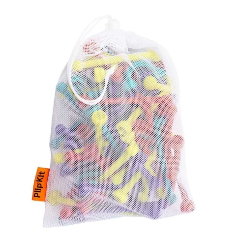 Plip Klocki Silikonowe Fat Brain Toy Co w woreczku