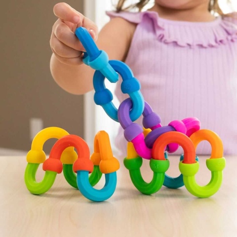 Plip Klocki Silikonowe Fat Brain Toy Półokrągłe połączone