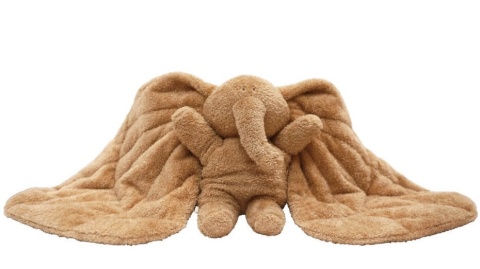 Pluszak obciążeniowy Membantu brązowy słoń przód