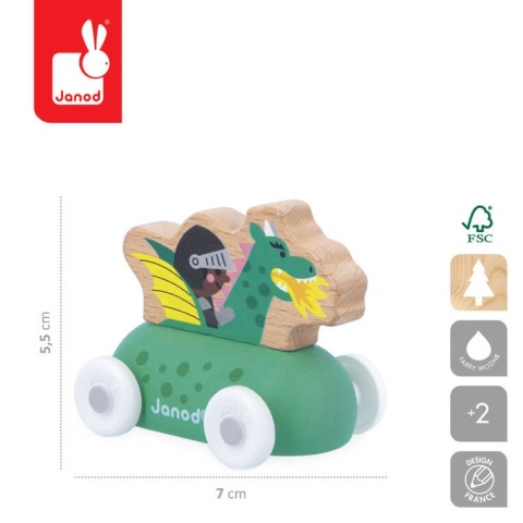 Pojazd Smok Janod Zaczarowane królestwo Cross Roads wymiary