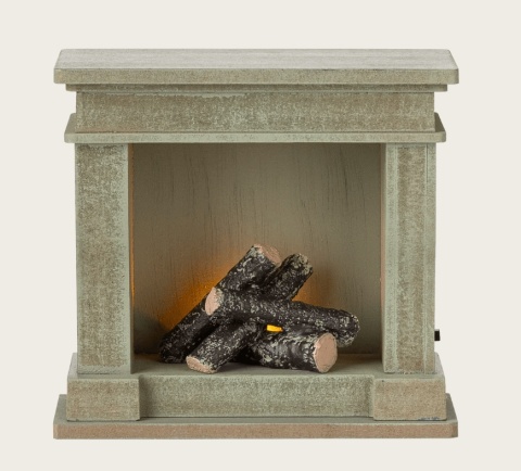 Kominek do domku Myszek Maileg - zielony