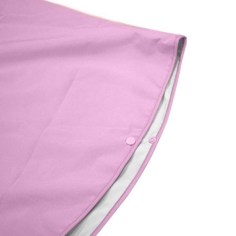 Fioletowe Ponczo przeciwdeszczowe SASSI Jednorożec zapięcie