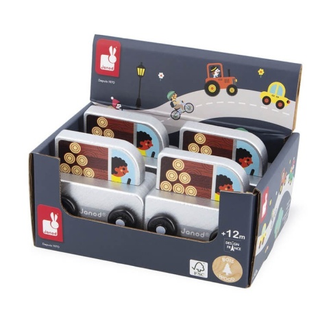 Samochód terenowy Pick-up Janod Wieś Cross Roads w opakowaniu