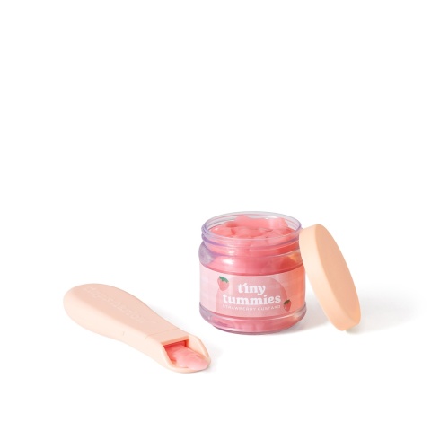 Słoiczek i łyżeczka dla lalki - truskawka