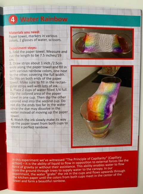 Zestaw eksperymentów The Purple Cow - Magiczne Laboratorium opis eksperymentu