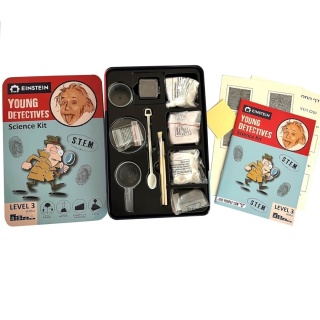 Zestaw eksperymentów The Purple Cow Einstein - Młody Detektyw