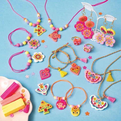 Zestaw kreatywny do tworzenia biżuterii Janod Klejnoty przyjaźni