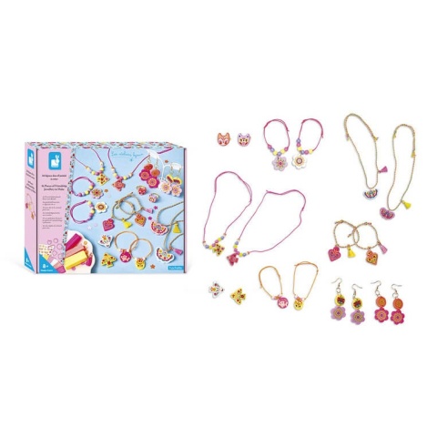 Zestaw kreatywny do tworzenia biżuterii Janod Klejnoty przyjaźni