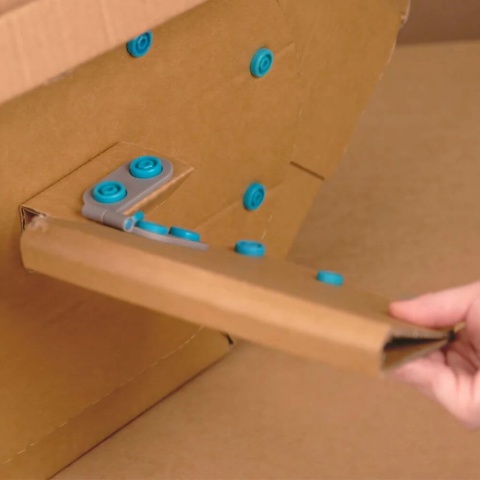 Zestaw zawiasów Makedo Spin-Hinge 6 sztuk skrzydło od samolotu