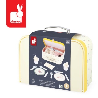 Zestaw piknikowy w walizce Janod z akcesoriami