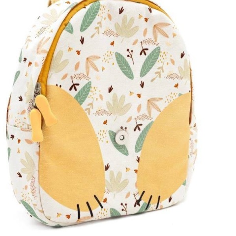 Pomarańczowy Mini Plecak SASSI Lew zamek