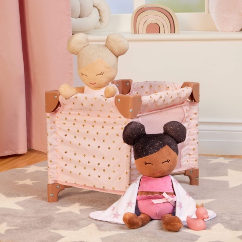 Kojec dla Lalek LullaBaby dwie lalki