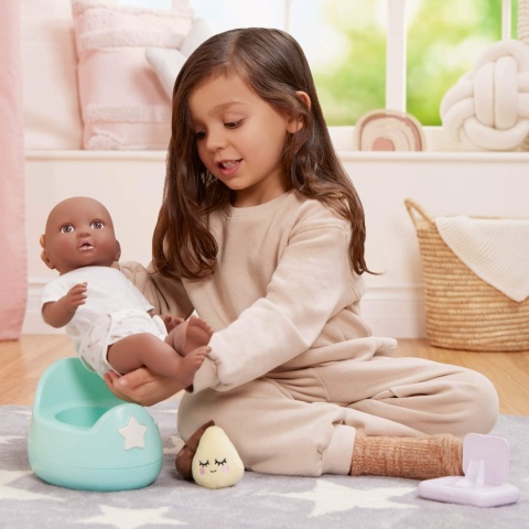 Nocnik dla Lalek LullaBaby z akcesoriami  zabawa w dom