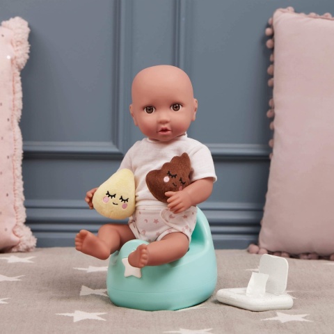 Nocnik dla Lalek LullaBaby z akcesoriami  papier