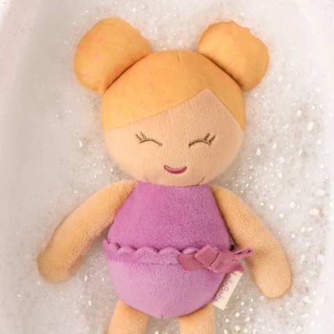 Mini Bath Doll Lulla Baby Laleczka do Kąpieli - blondynka w wodzie