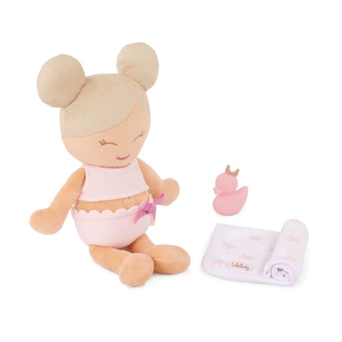 Laleczka do Kąpieli LullaBaby - Blondynka z ręcznikiem