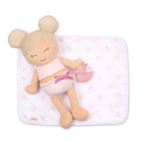 Laleczka do Kąpieli LullaBaby - Blondynka z kaczuszką