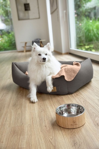 PALOPA Legowisko dla psa bawełniane Fred anthracite M