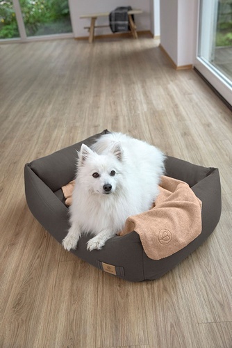 PALOPA Legowisko dla psa bawełniane Fred anthracite XS