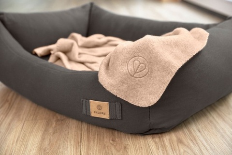 PALOPA Legowisko dla psa bawełniane Fred anthracite XS