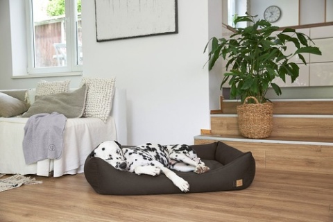 PALOPA Legowisko dla psa bawełniane Fred anthracite XS
