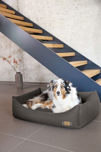 PALOPA Legowisko dla psa bawełniane Fred anthracite XS