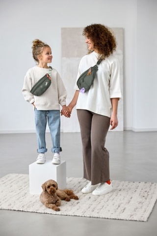 PALOPA Torebka nerka na smakołyki dla psa Emma dark olive