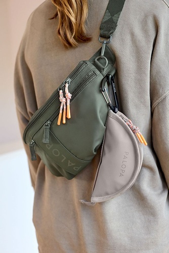 PALOPA Torebka nerka na smakołyki dla psa Emma dark olive