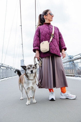 PALOPA Torebka saszetka na smakołyki dla psa Greta creme L