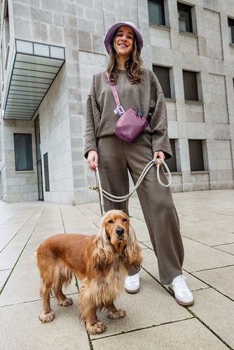 PALOPA Torebka saszetka na smakołyki dla psa Greta berry L
