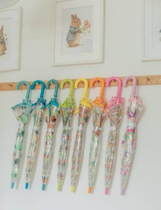 Fioletowy Parasol Przeciwdeszczowy SASSI Jednorożec